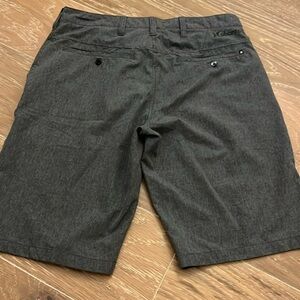 Men’s Hurley phantom hybrid stretch shorts gray 30
